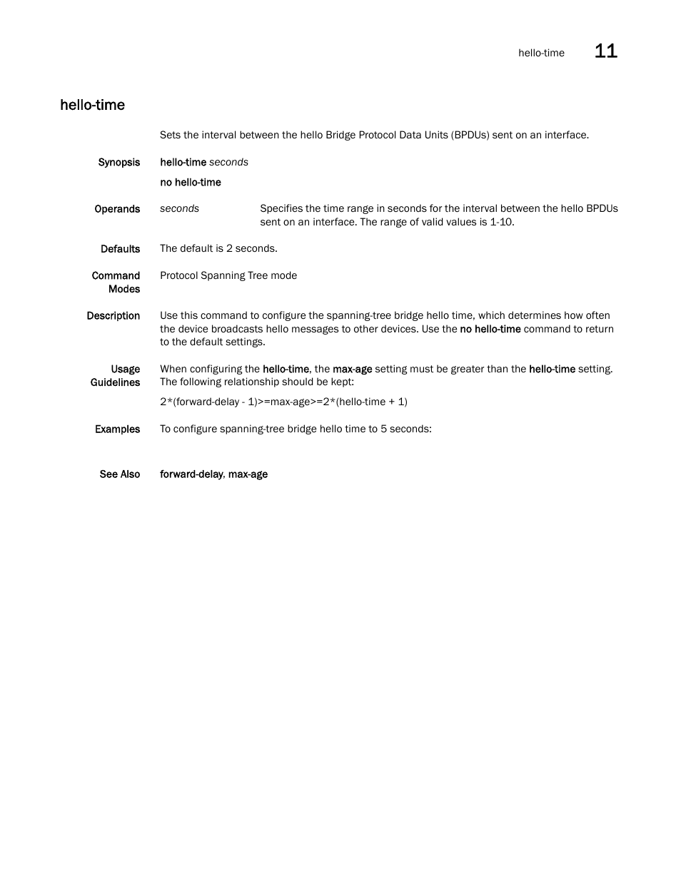 Hello-time | Dell POWEREDGE M1000E User Manual | Page 181 / 302