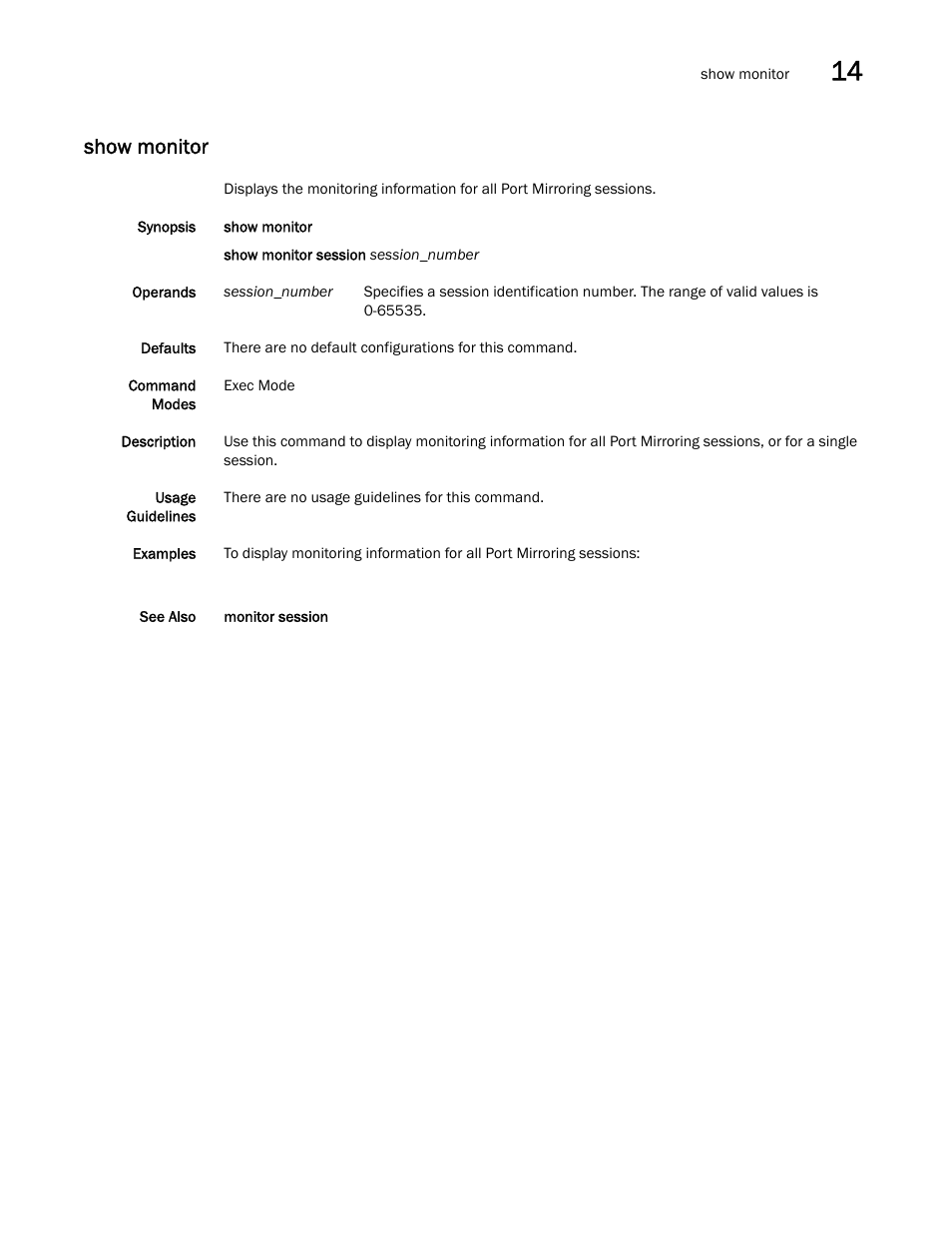 Show monitor | Dell POWEREDGE M1000E User Manual | Page 245 / 302