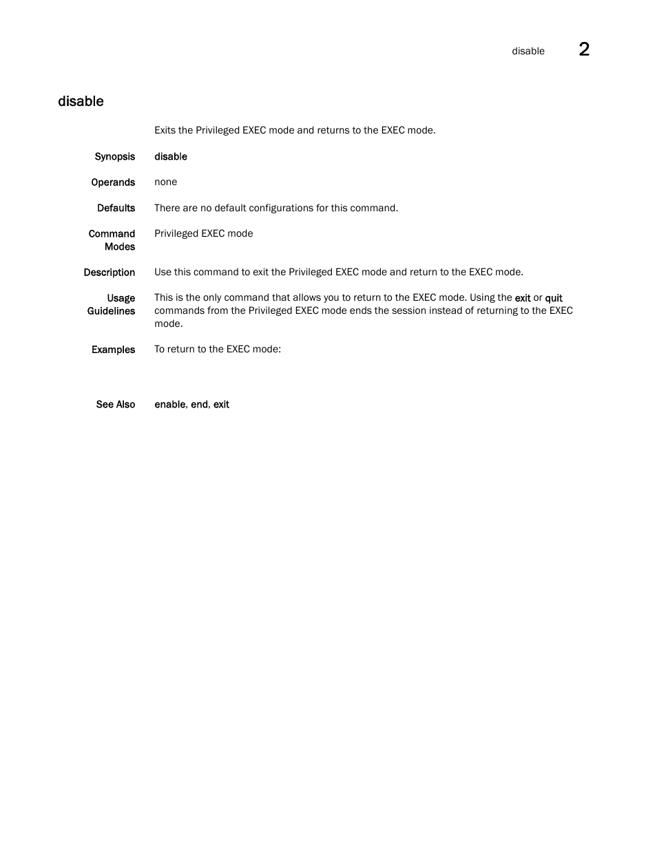 Disable | Dell POWEREDGE M1000E User Manual | Page 25 / 302