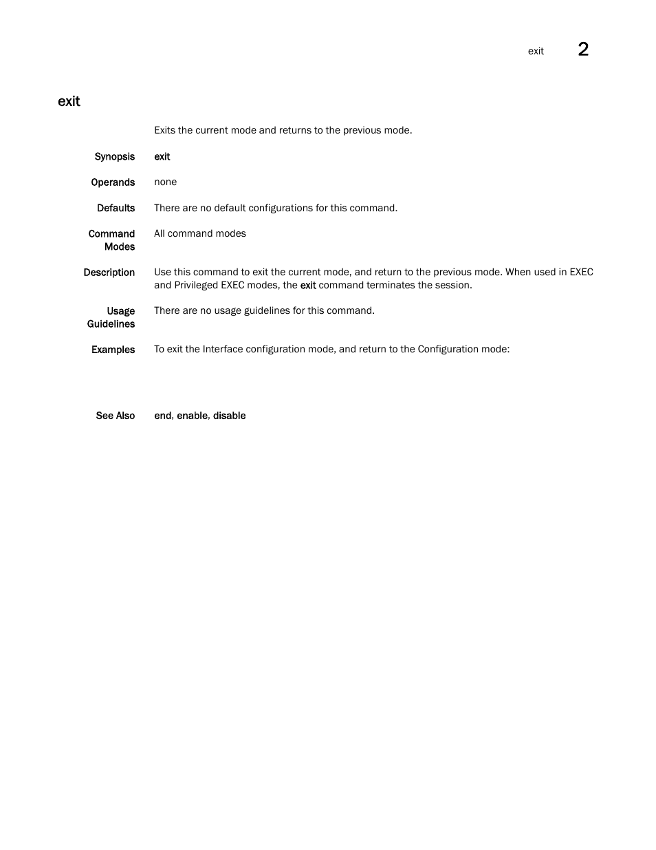 Exit | Dell POWEREDGE M1000E User Manual | Page 31 / 302