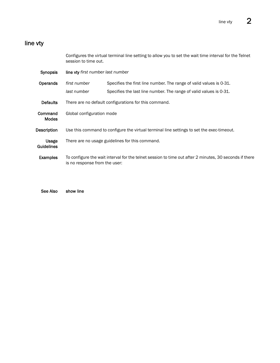 Line vty | Dell POWEREDGE M1000E User Manual | Page 35 / 302