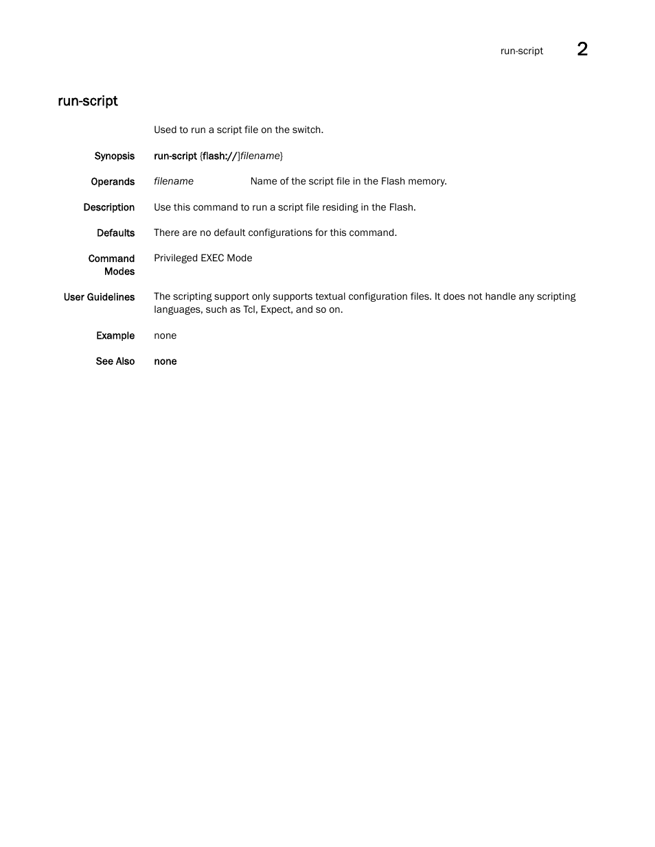 Run-script | Dell POWEREDGE M1000E User Manual | Page 39 / 302