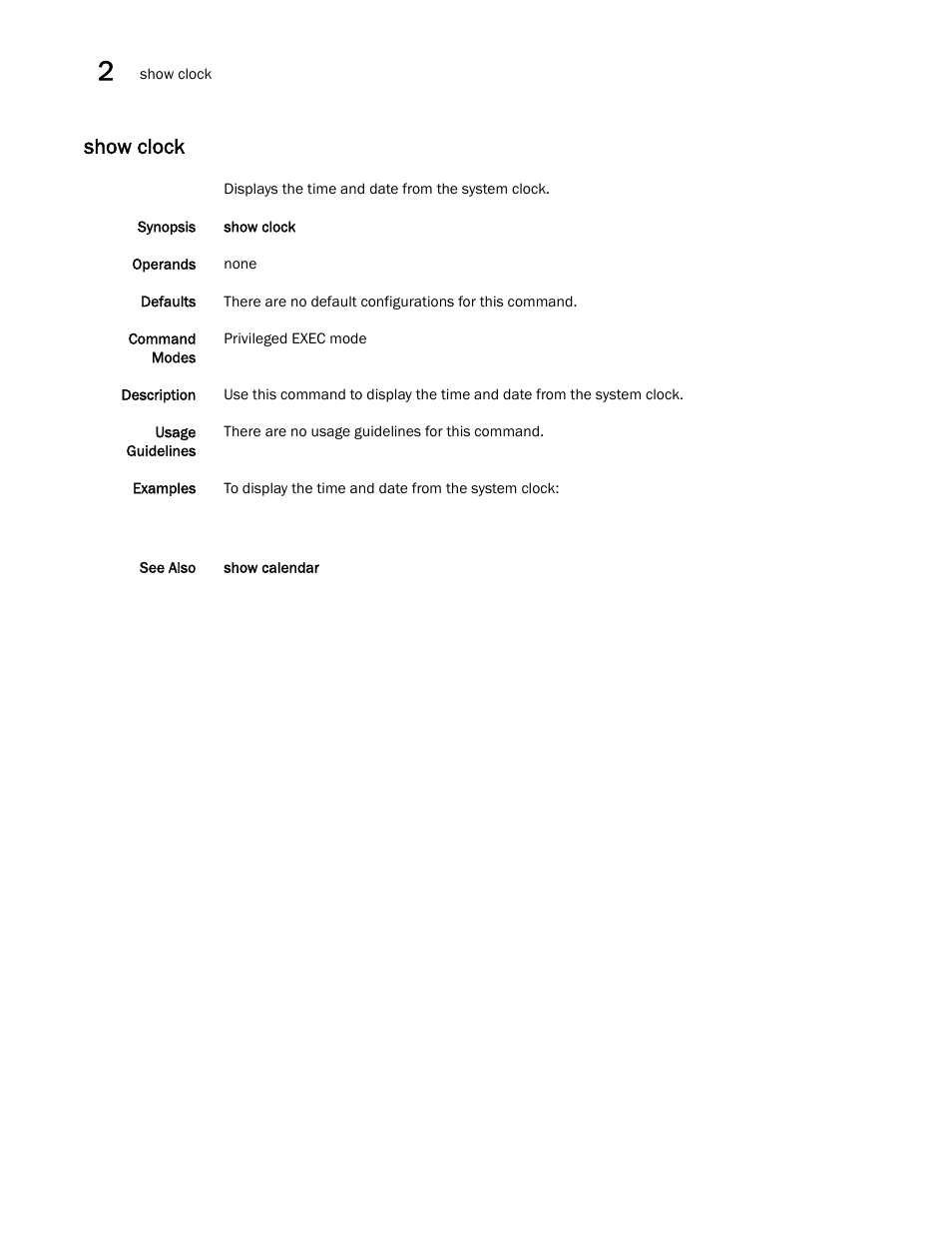 Show clock | Dell POWEREDGE M1000E User Manual | Page 42 / 302