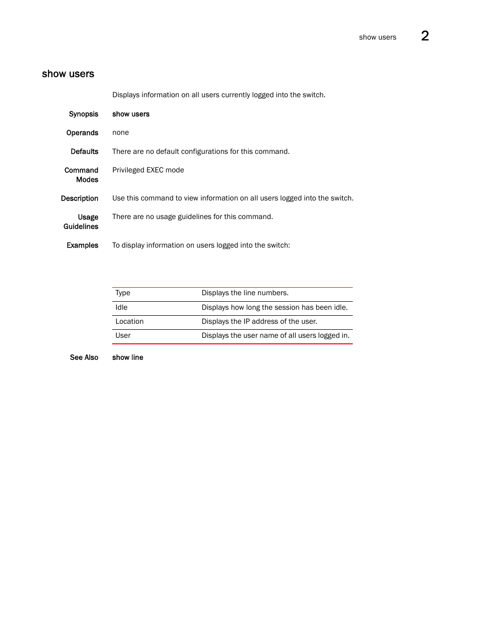 Show users | Dell POWEREDGE M1000E User Manual | Page 57 / 302