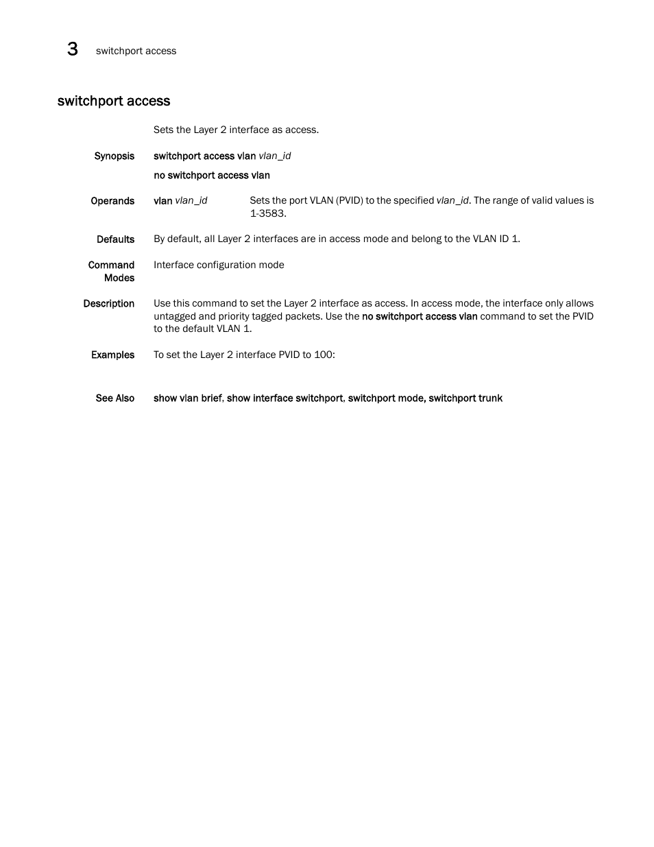 Switchport access | Dell POWEREDGE M1000E User Manual | Page 68 / 302