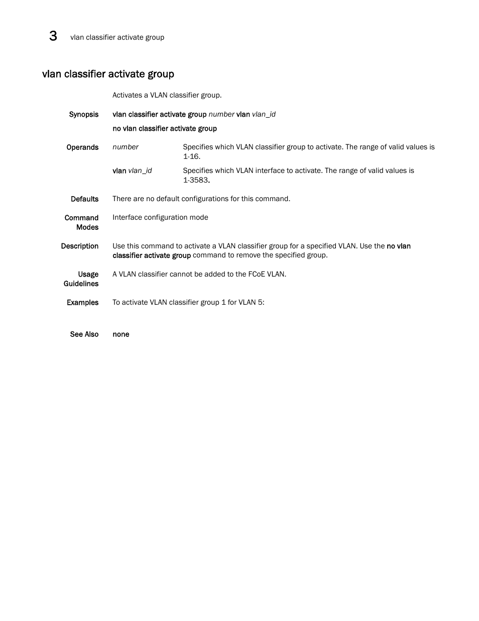 Vlan classifier activate group | Dell POWEREDGE M1000E User Manual | Page 72 / 302