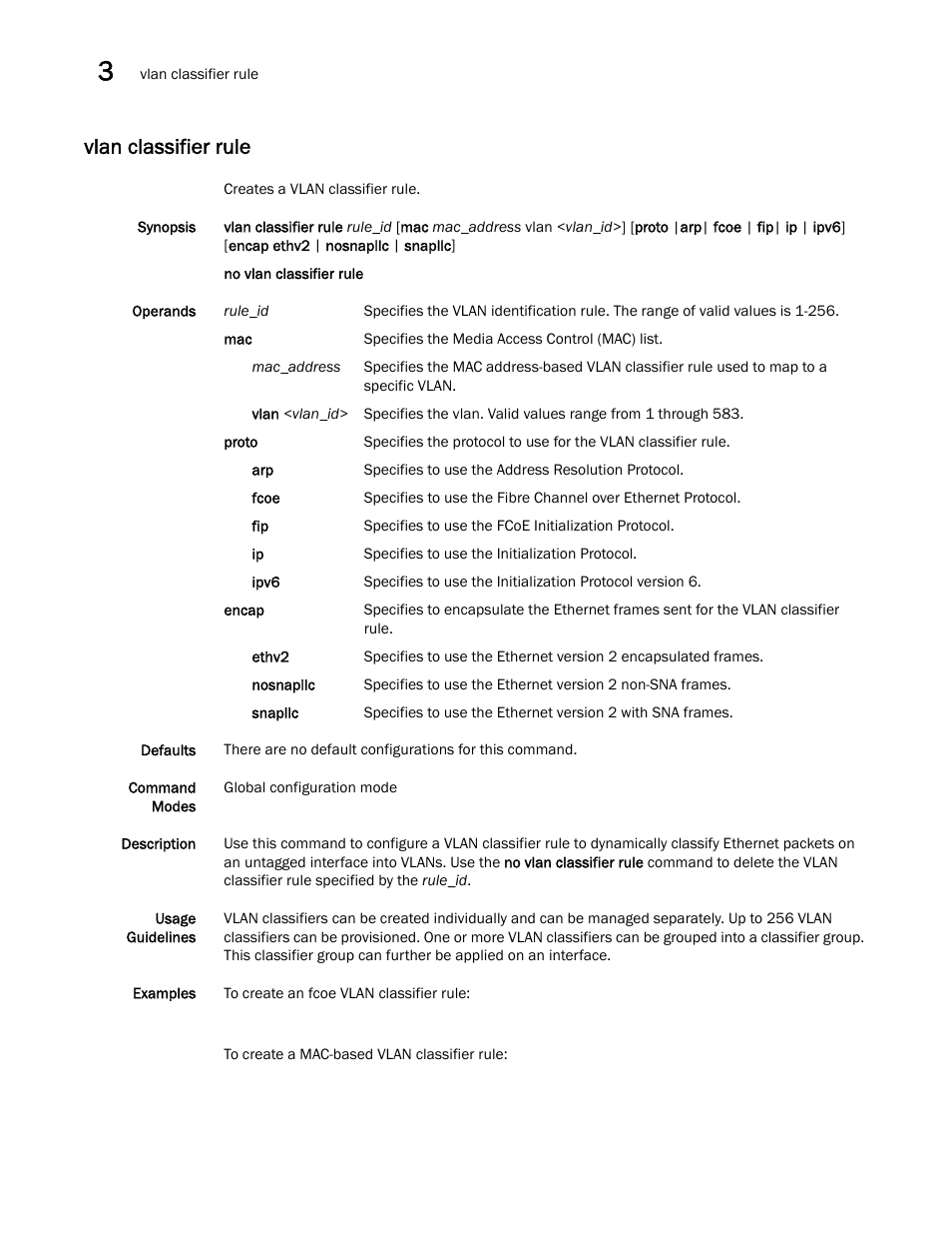 Vlan classifier rule | Dell POWEREDGE M1000E User Manual | Page 74 / 302
