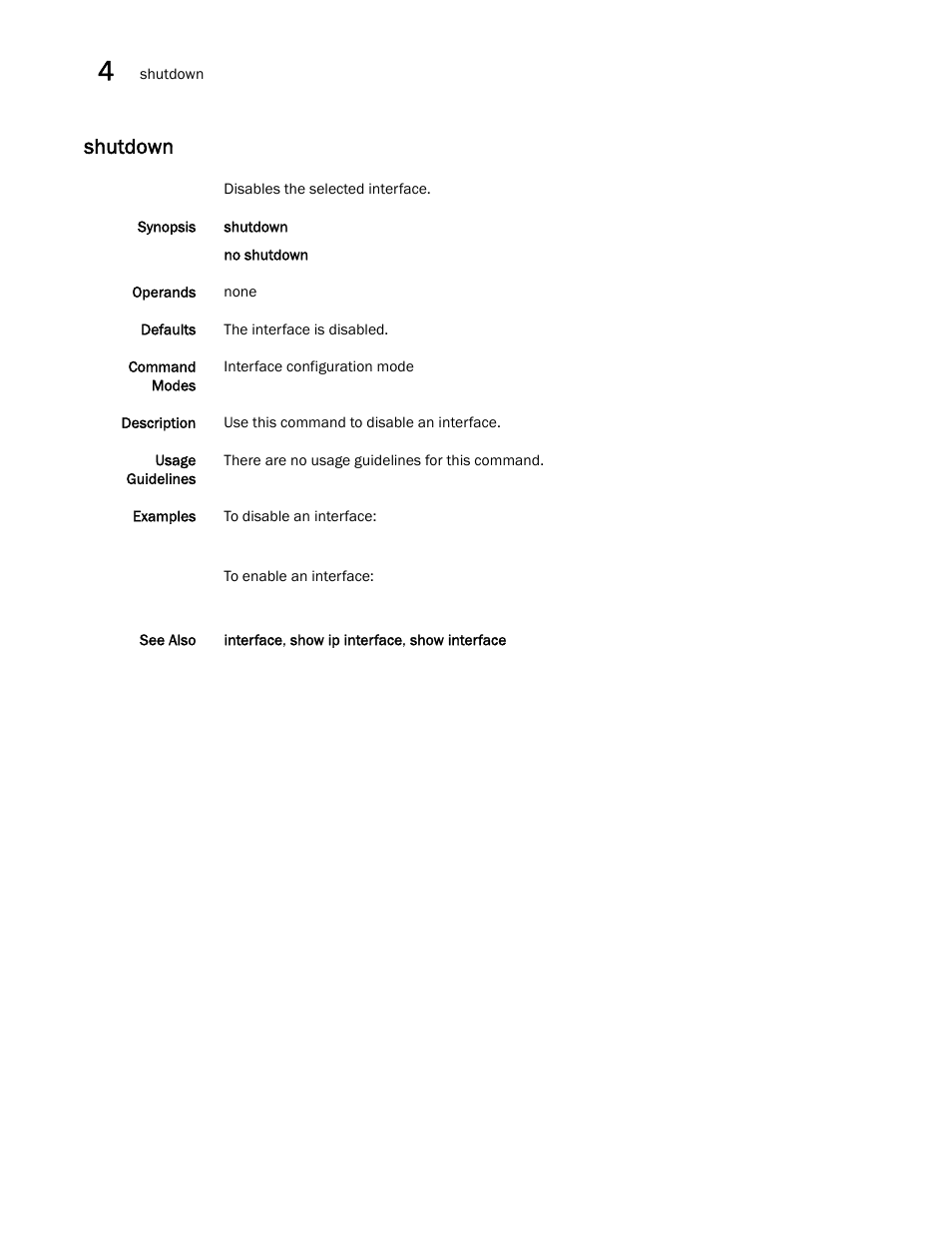 Shutdown | Dell POWEREDGE M1000E User Manual | Page 86 / 302