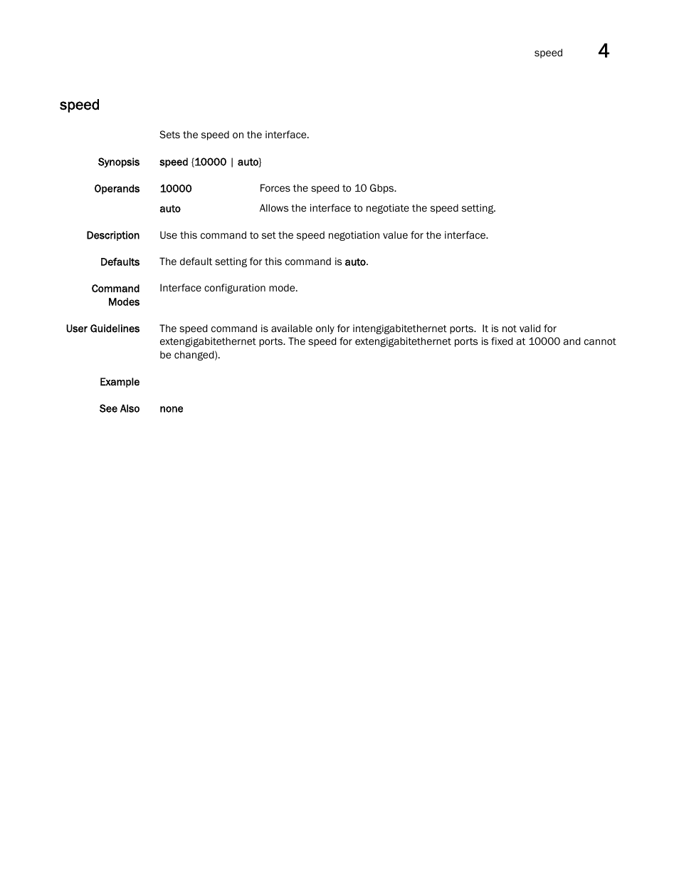 Speed | Dell POWEREDGE M1000E User Manual | Page 87 / 302