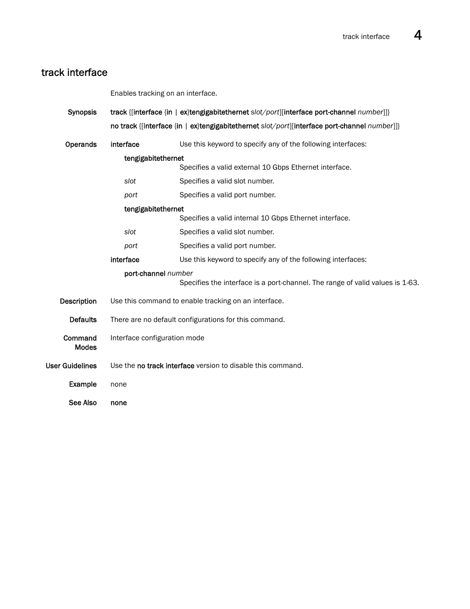Track interface | Dell POWEREDGE M1000E User Manual | Page 89 / 302