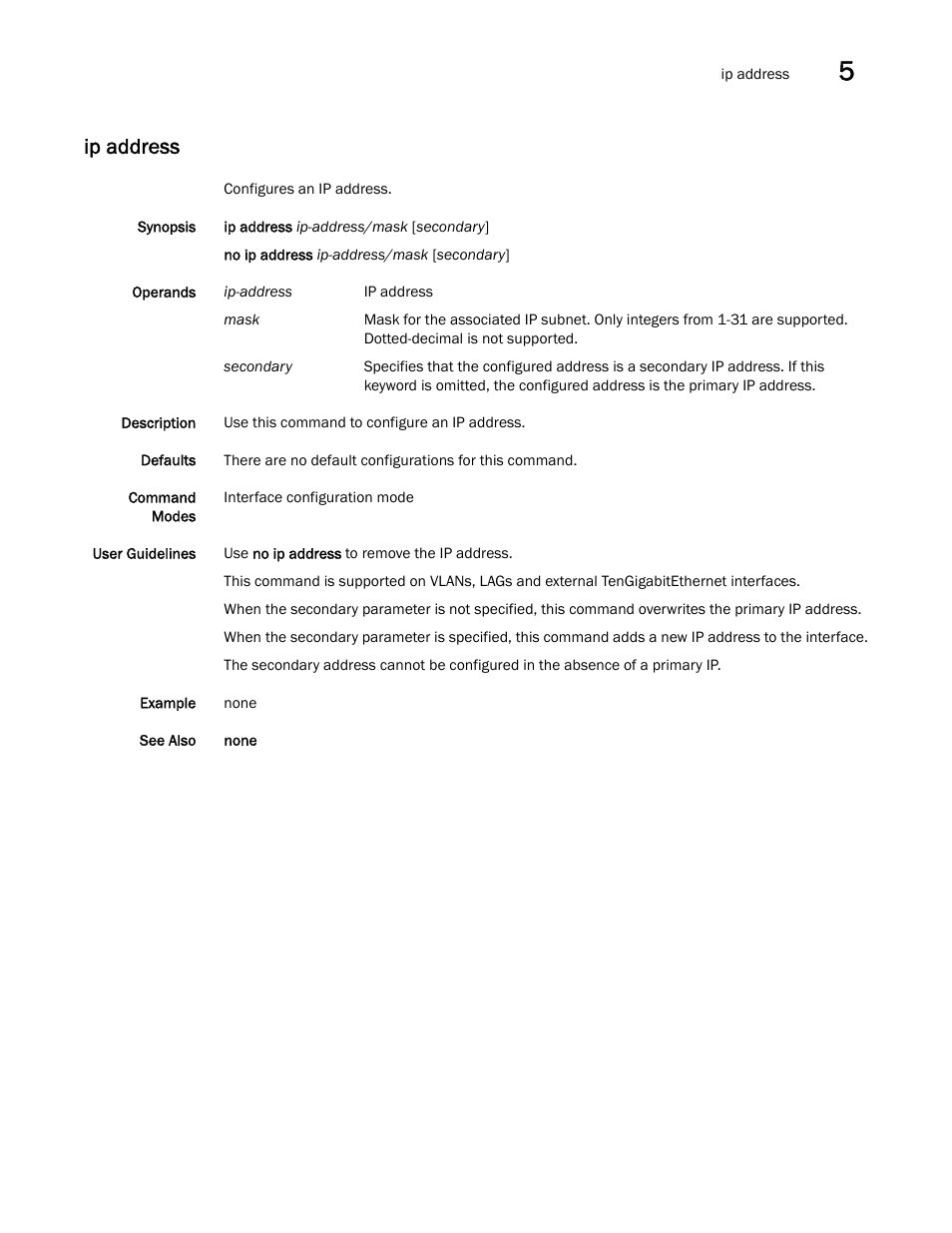 Ip address | Dell POWEREDGE M1000E User Manual | Page 99 / 302