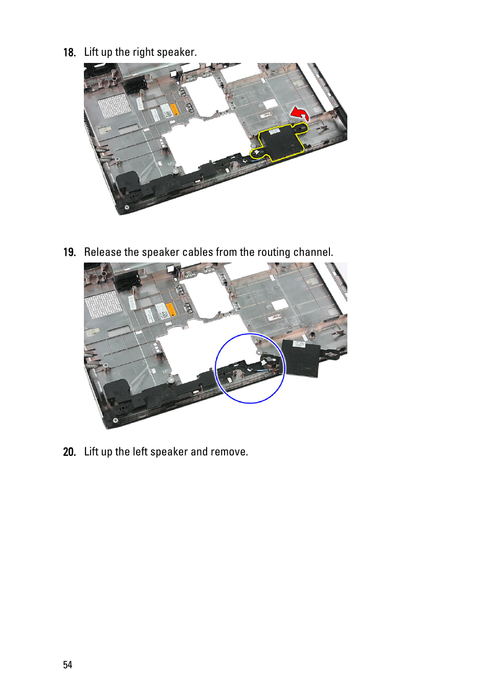 Dell Vostro 3555 (Mid 2011) User Manual | Page 54 / 116