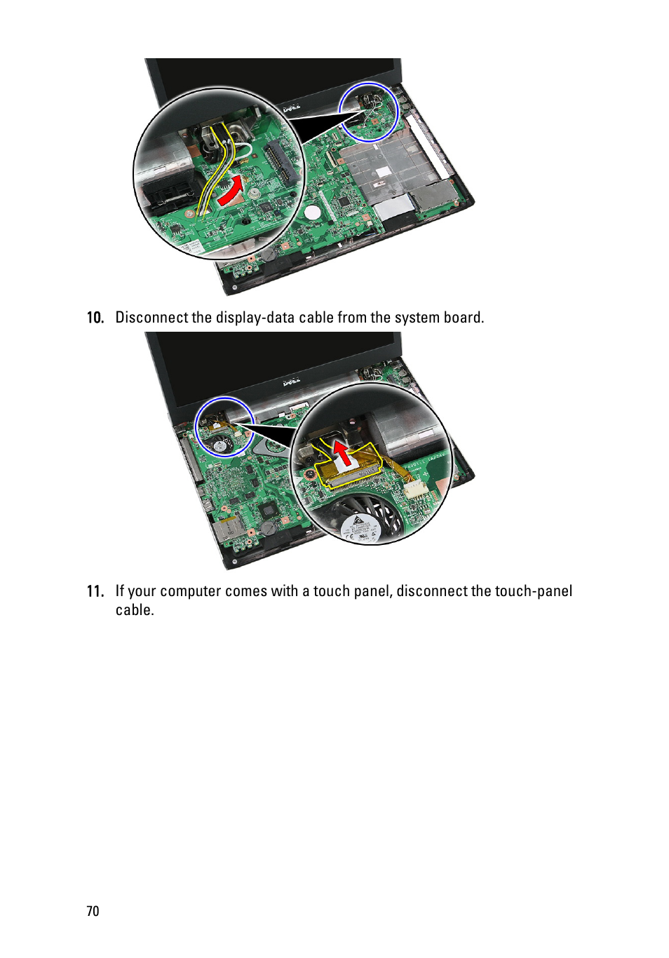 Dell Vostro 3555 (Mid 2011) User Manual | Page 70 / 116