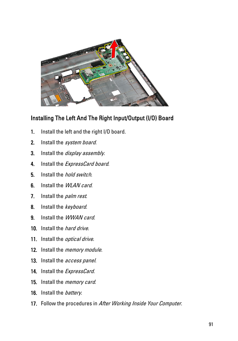 Dell Vostro 3555 (Mid 2011) User Manual | Page 91 / 116