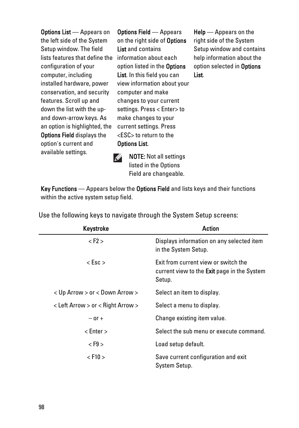 Dell Vostro 3555 (Mid 2011) User Manual | Page 98 / 116