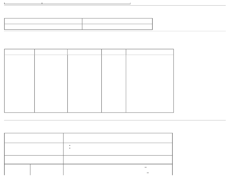 Supported video modes, Preset display modes, Electrical specifications | Dell S2440L Monitor User Manual | Page 10 / 46