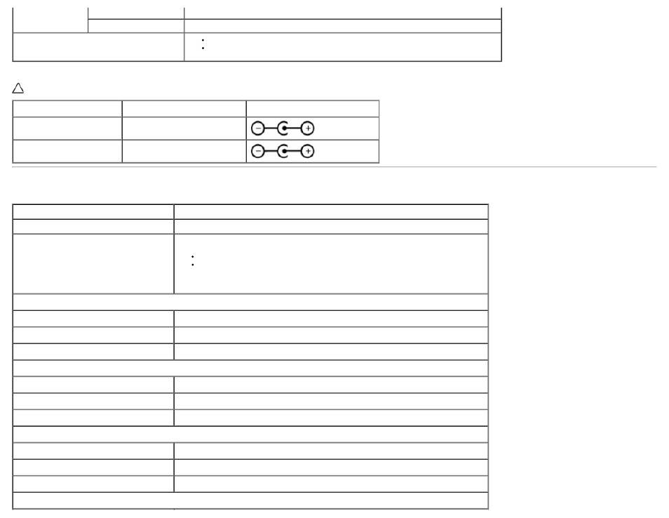 Physical characteristics | Dell S2440L Monitor User Manual | Page 11 / 46