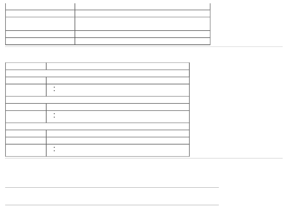 Environmental characteristics, Power management modes | Dell S2440L Monitor User Manual | Page 12 / 46