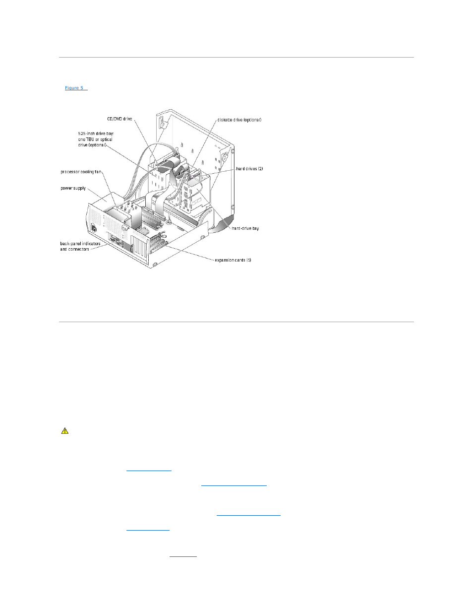 Inside the system, Troubleshooting a wet system | Dell PowerEdge SC 420 User Manual | Page 35 / 70