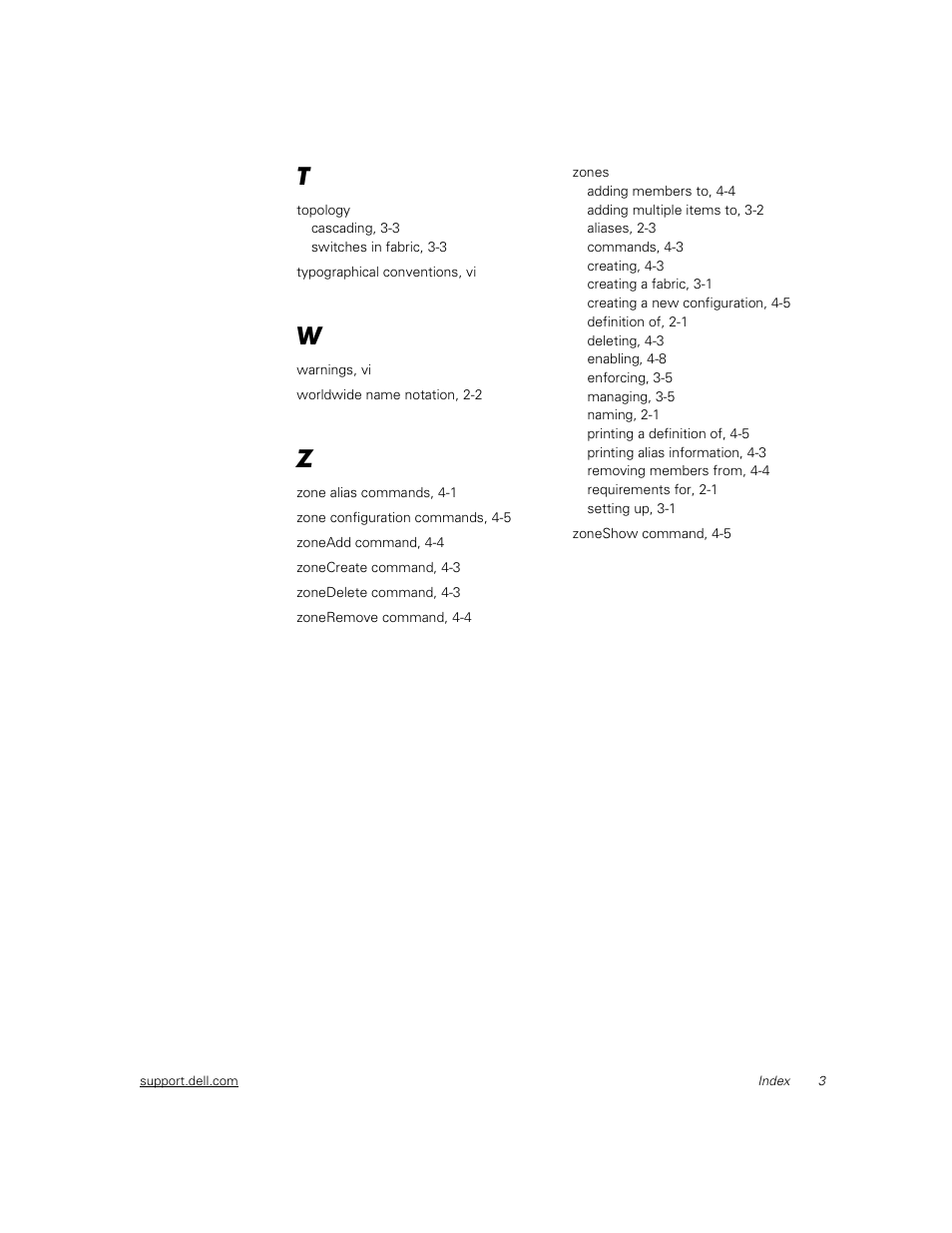 Dell PowerVault 56F (16P Fibre Channel Switch) User Manual | Page 37 / 38