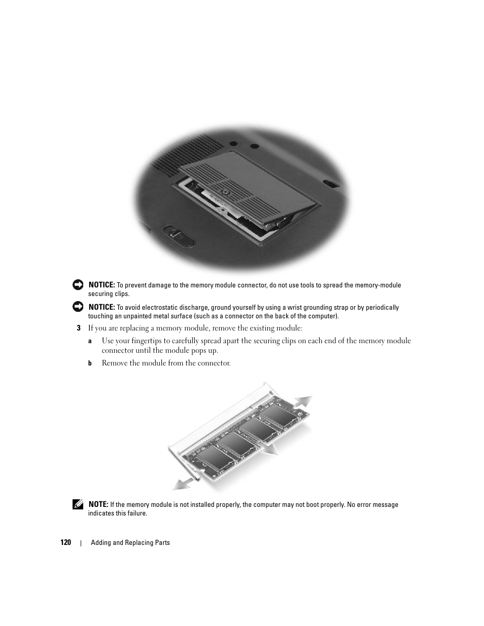 Dell XPS M1210 (MXC062, Mid 2006) User Manual | Page 120 / 192