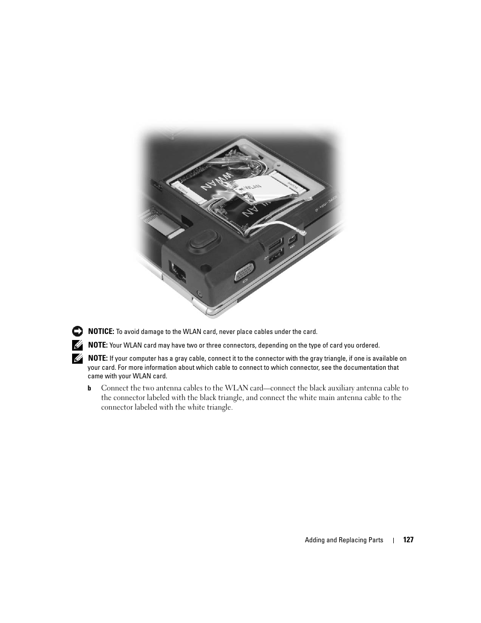 Dell XPS M1210 (MXC062, Mid 2006) User Manual | Page 127 / 192