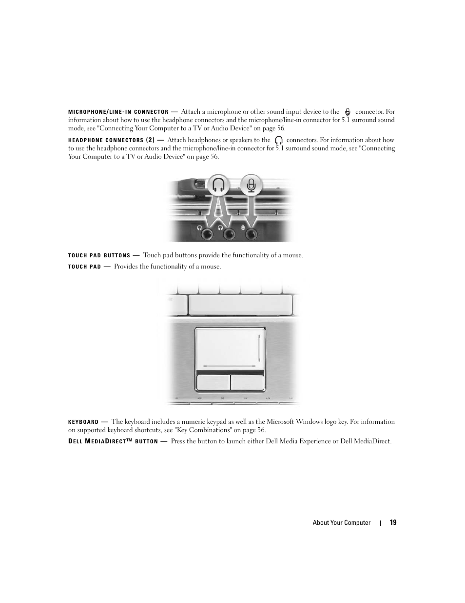 Dell XPS M1210 (MXC062, Mid 2006) User Manual | Page 19 / 192