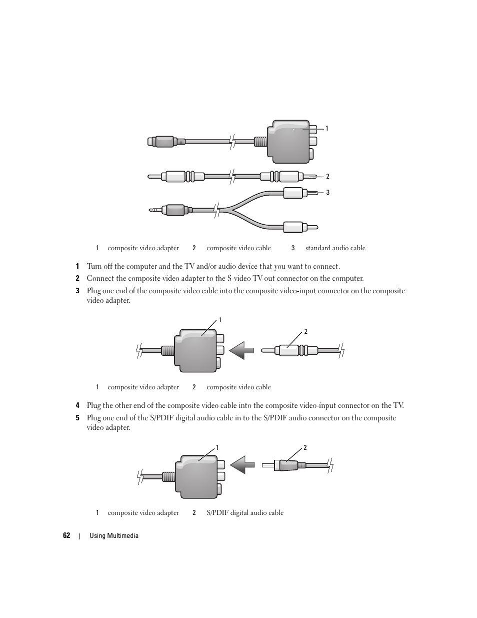 Dell XPS M1210 (MXC062, Mid 2006) User Manual | Page 62 / 192