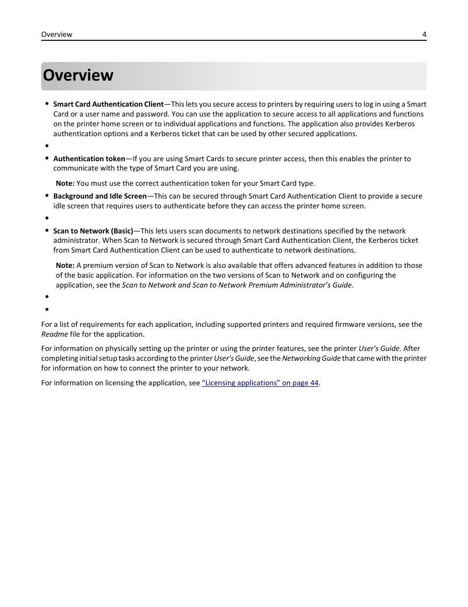 Overview | Dell B3460dn Mono Laser Printer User Manual | Page 4 / 52