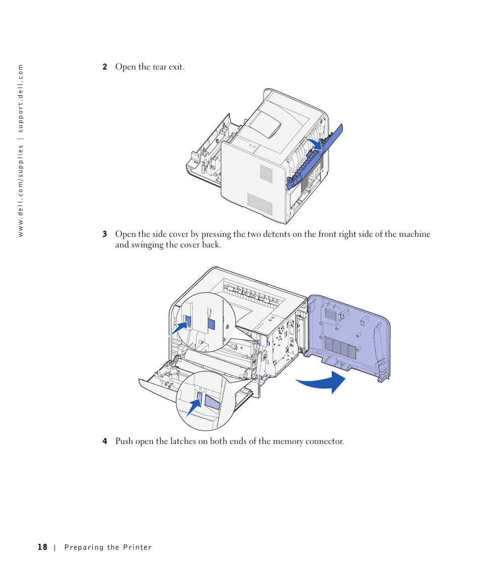 Dell 1700/n Mono Laser Printer User Manual | Page 18 / 102