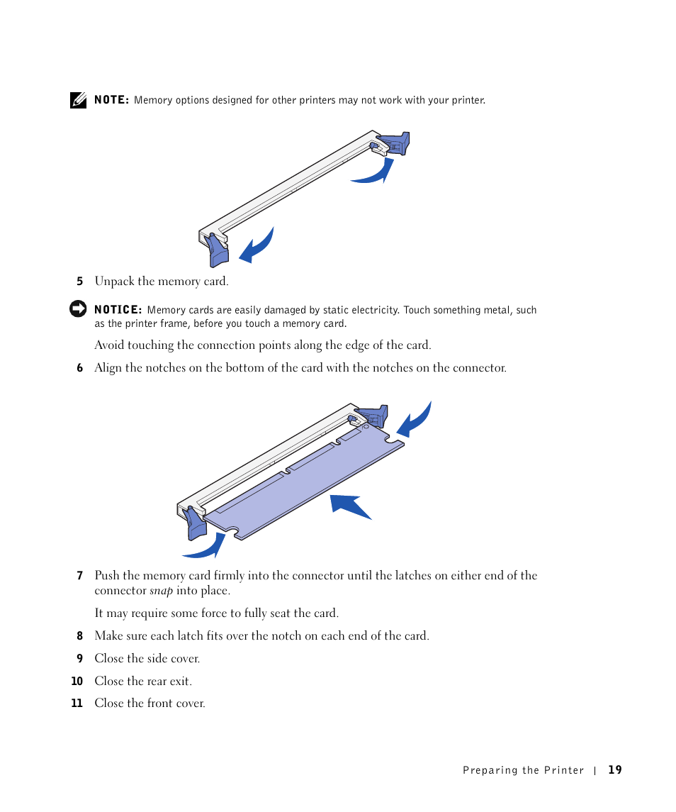 Dell 1700/n Mono Laser Printer User Manual | Page 19 / 102