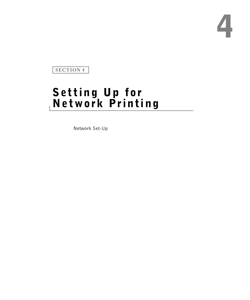 Setting up for network printing | Dell 1700/n Mono Laser Printer User Manual | Page 37 / 102