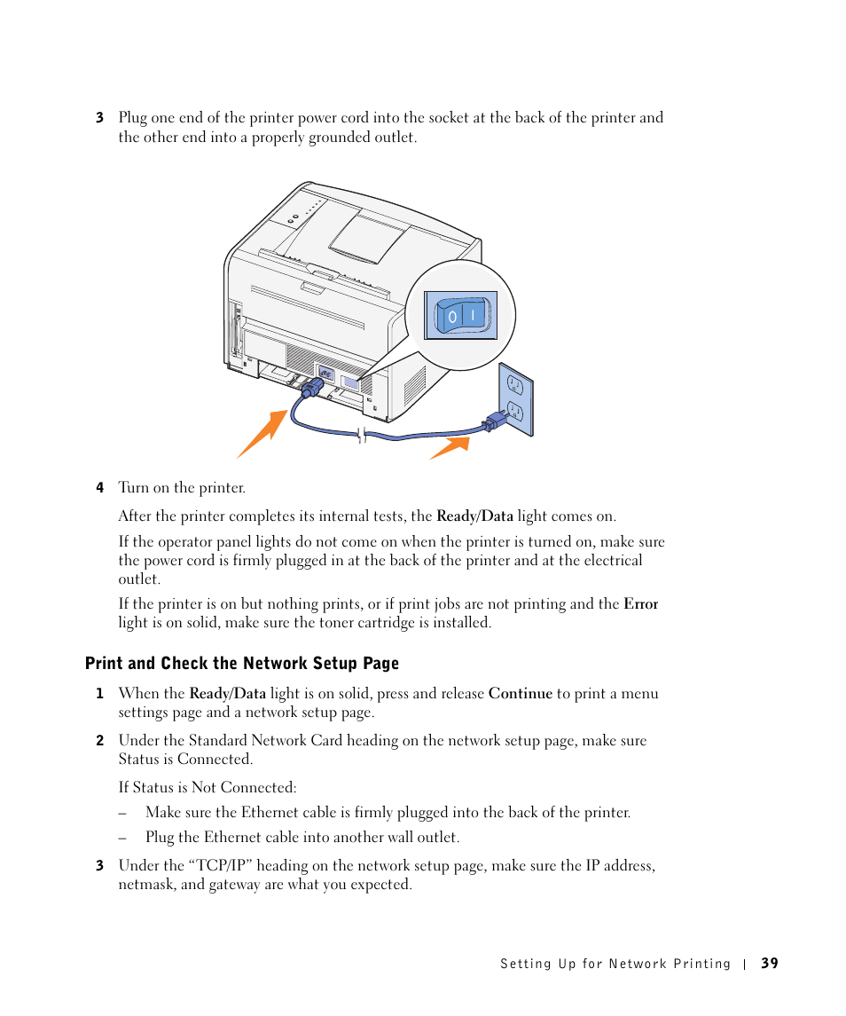 Dell 1700/n Mono Laser Printer User Manual | Page 39 / 102