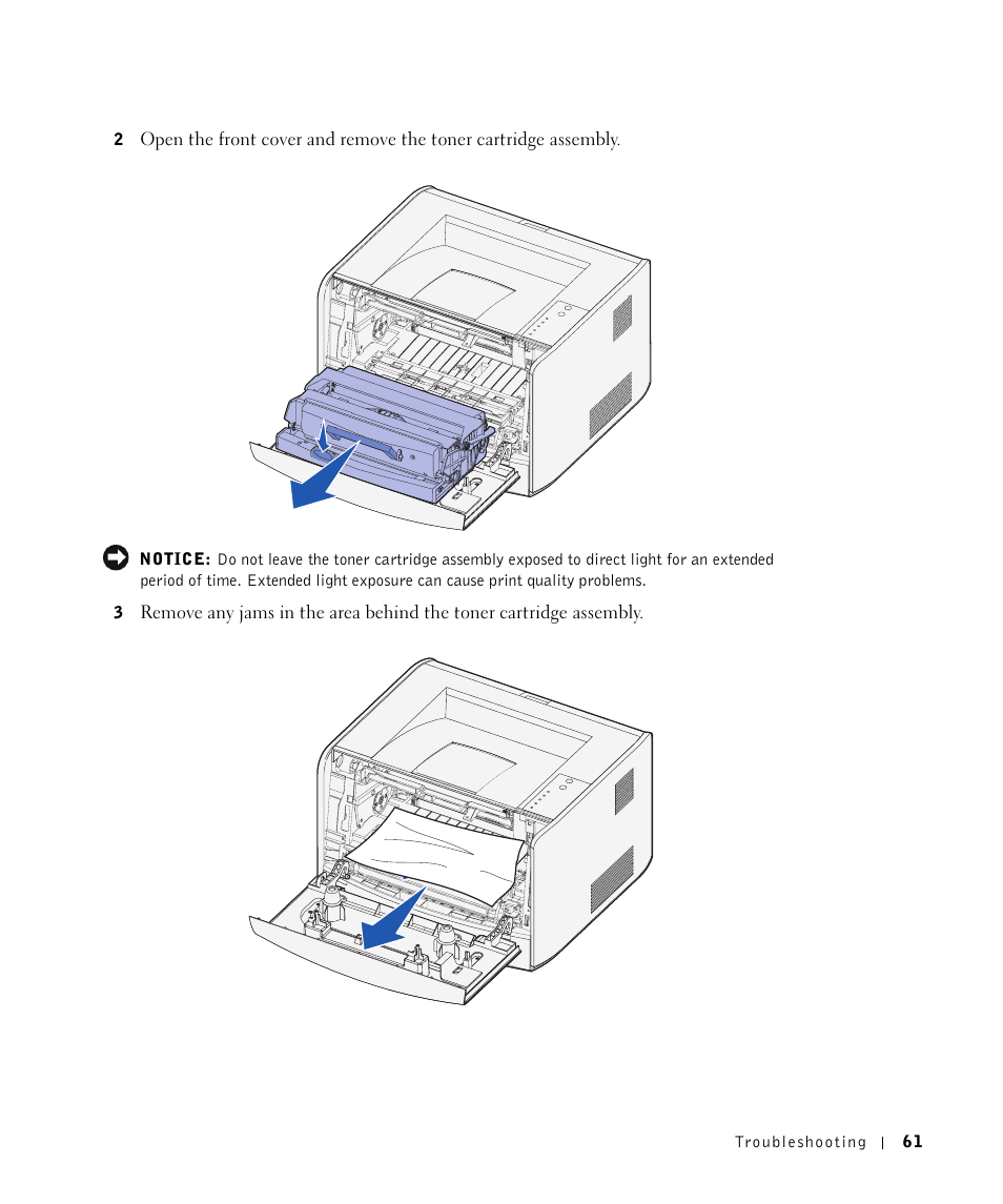 Dell 1700/n Mono Laser Printer User Manual | Page 61 / 102