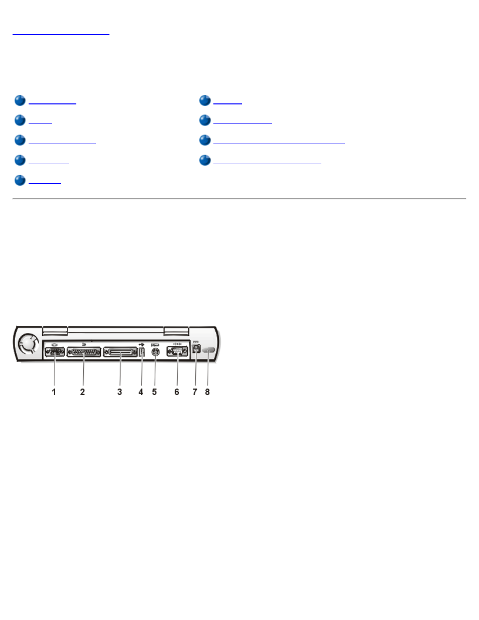 Connecting external devices, Connectors | Dell Latitude CPx J User Manual | Page 81 / 172