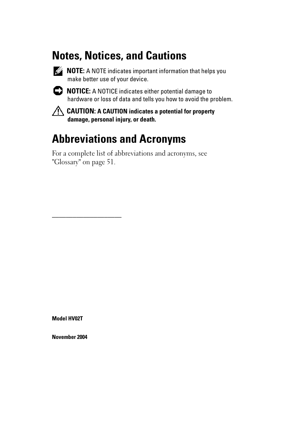 Abbreviations and acronyms | Dell DJ 2 User Manual | Page 2 / 55