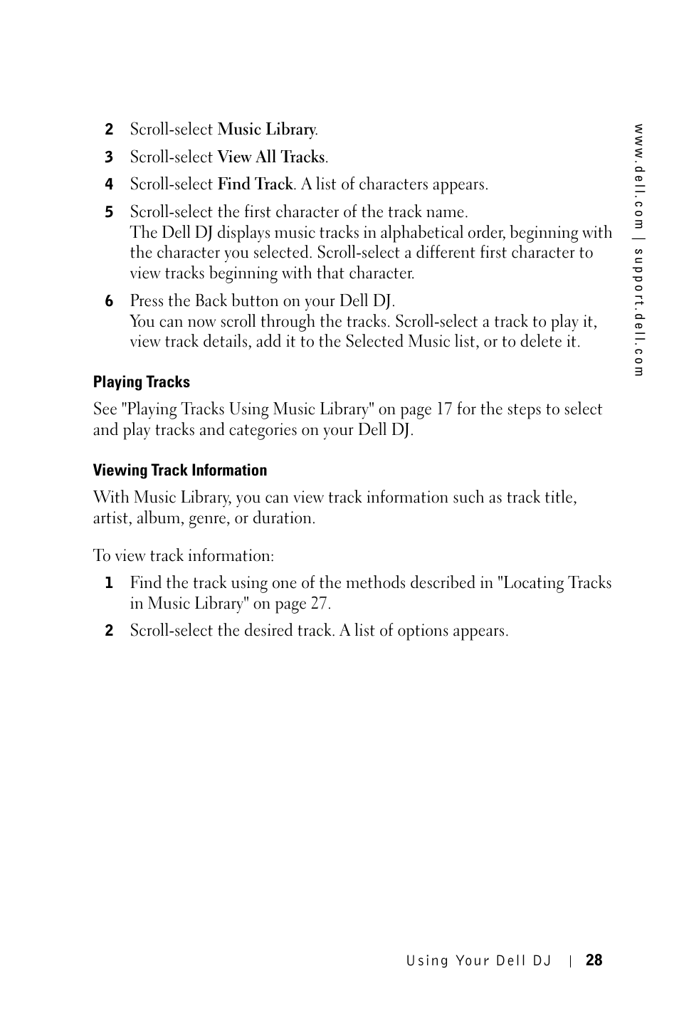 Dell DJ 2 User Manual | Page 28 / 55