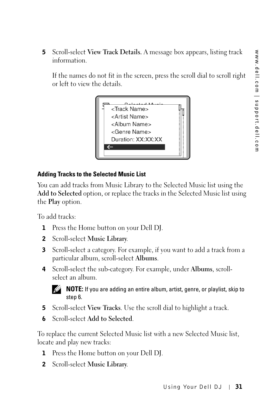 Dell DJ 2 User Manual | Page 31 / 55