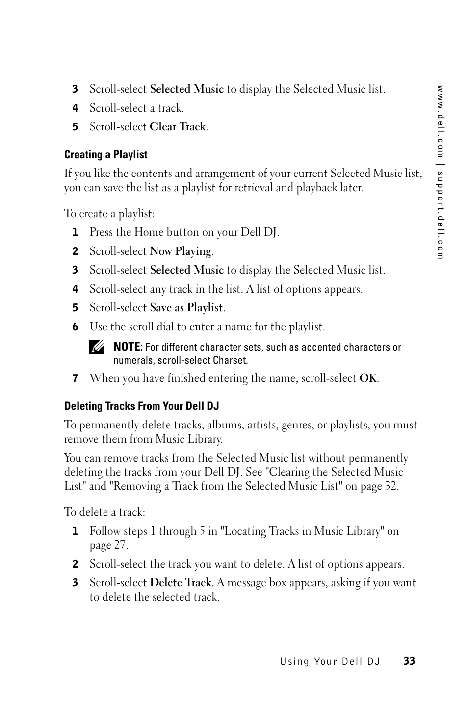 Dell DJ 2 User Manual | Page 33 / 55