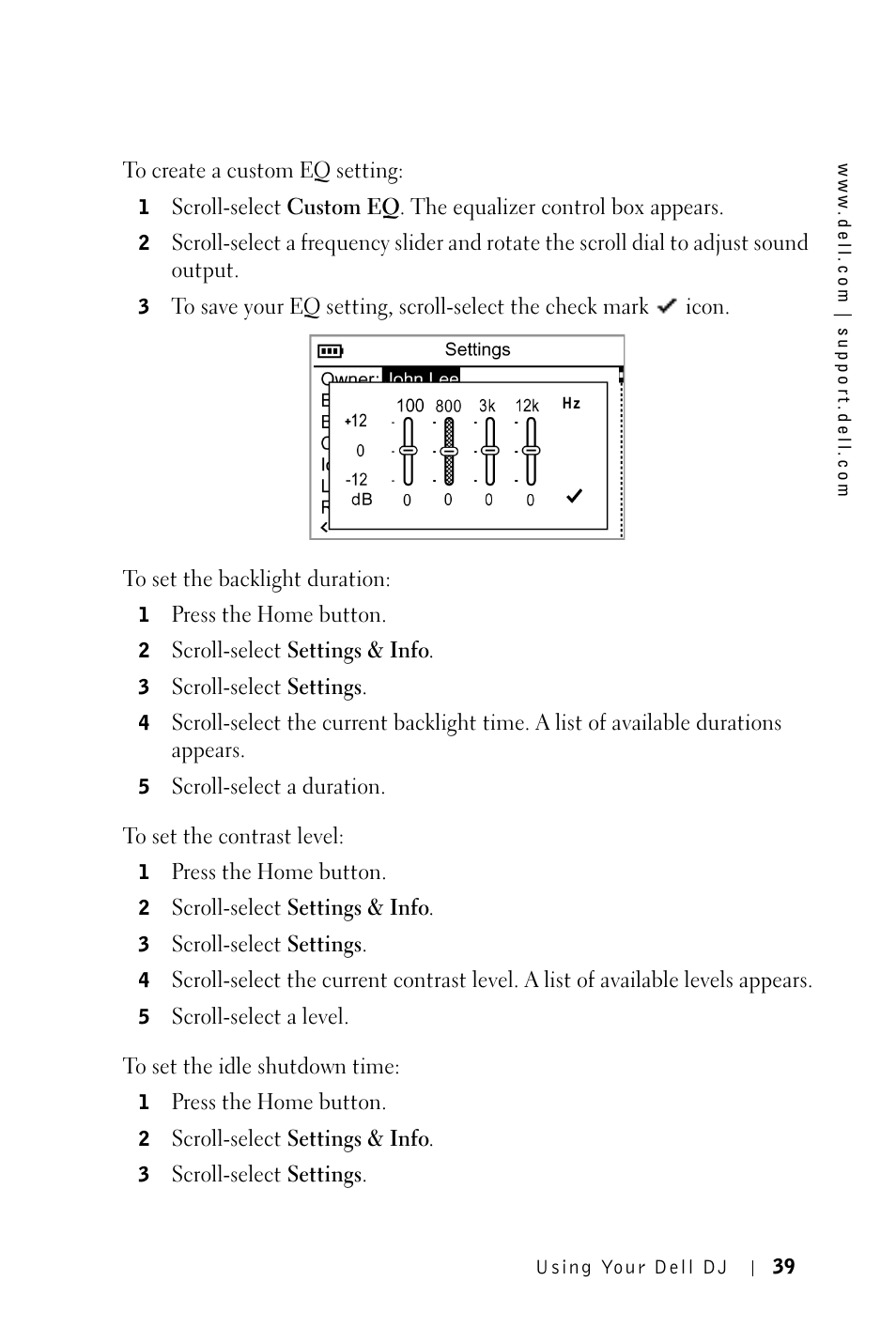 Dell DJ 2 User Manual | Page 39 / 55