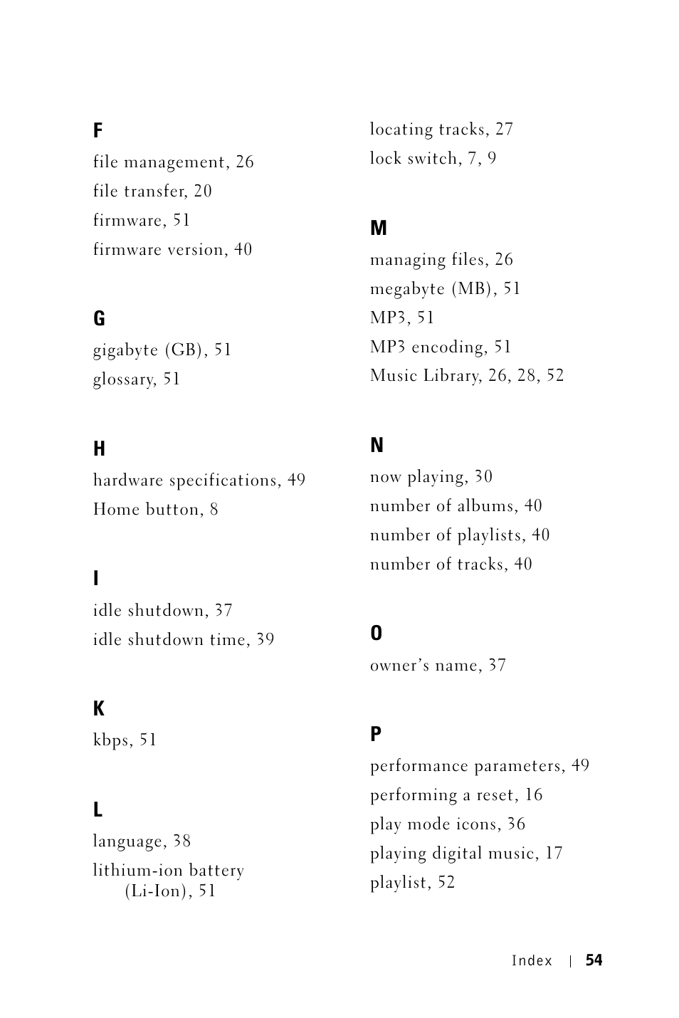 Dell DJ 2 User Manual | Page 54 / 55