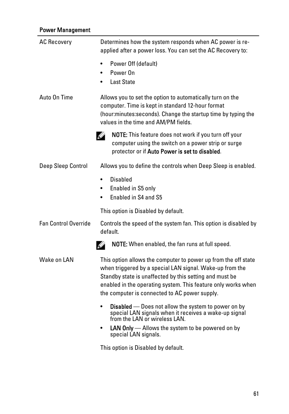 Dell OptiPlex 790 (Early 2011) User Manual | Page 61 / 95