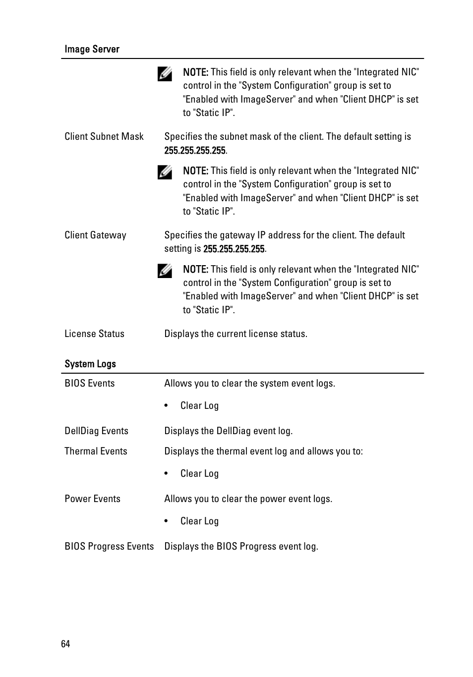 Dell OptiPlex 790 (Early 2011) User Manual | Page 64 / 95