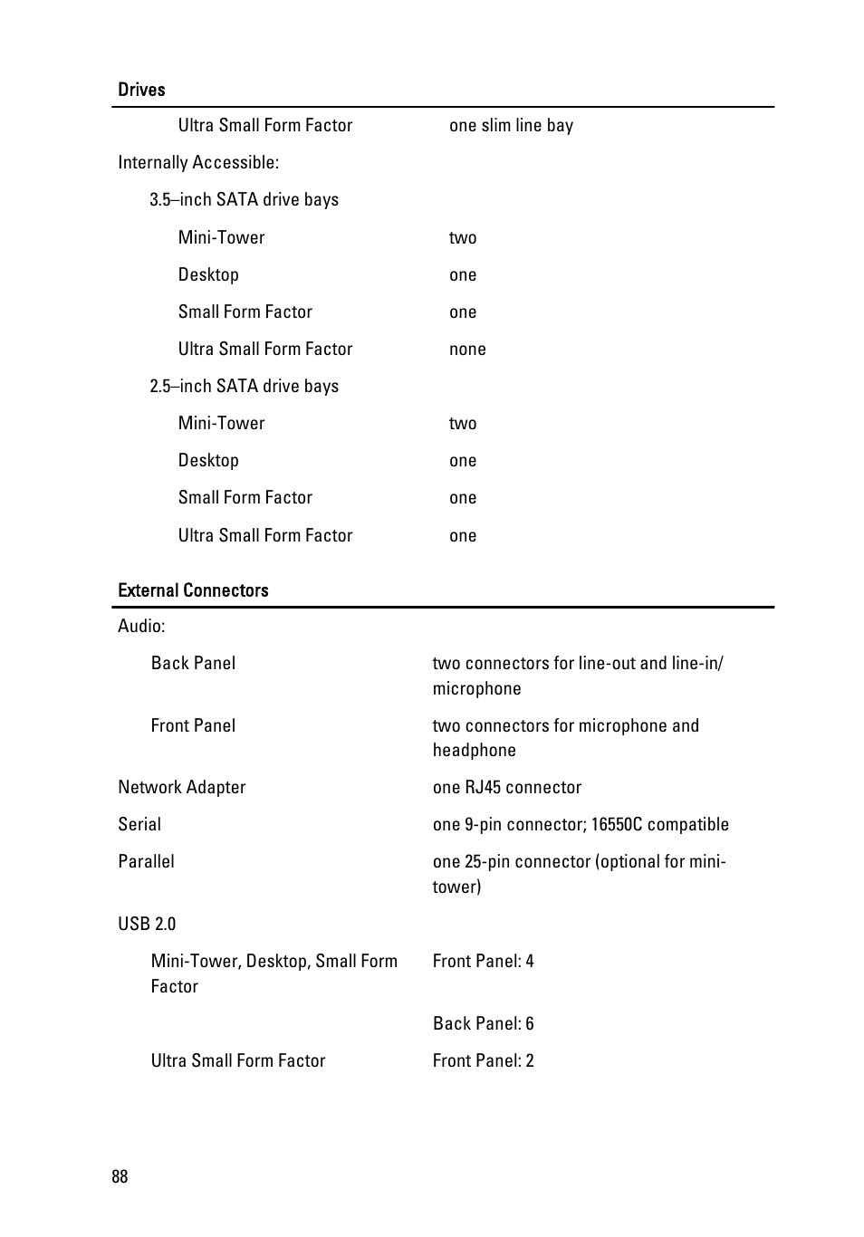 Dell OptiPlex 790 (Early 2011) User Manual | Page 88 / 95