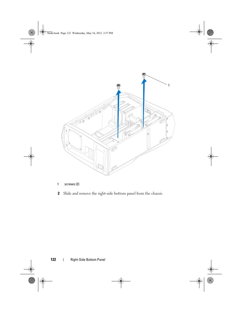 Dell Alienware Aurora R4 (Late 2011) User Manual | Page 122 / 162