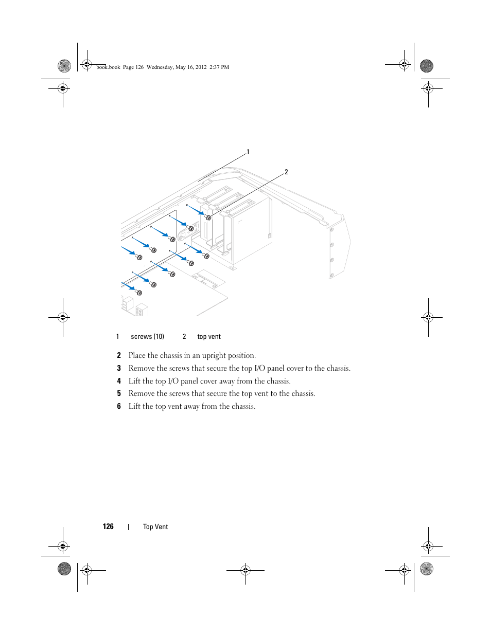 Dell Alienware Aurora R4 (Late 2011) User Manual | Page 126 / 162