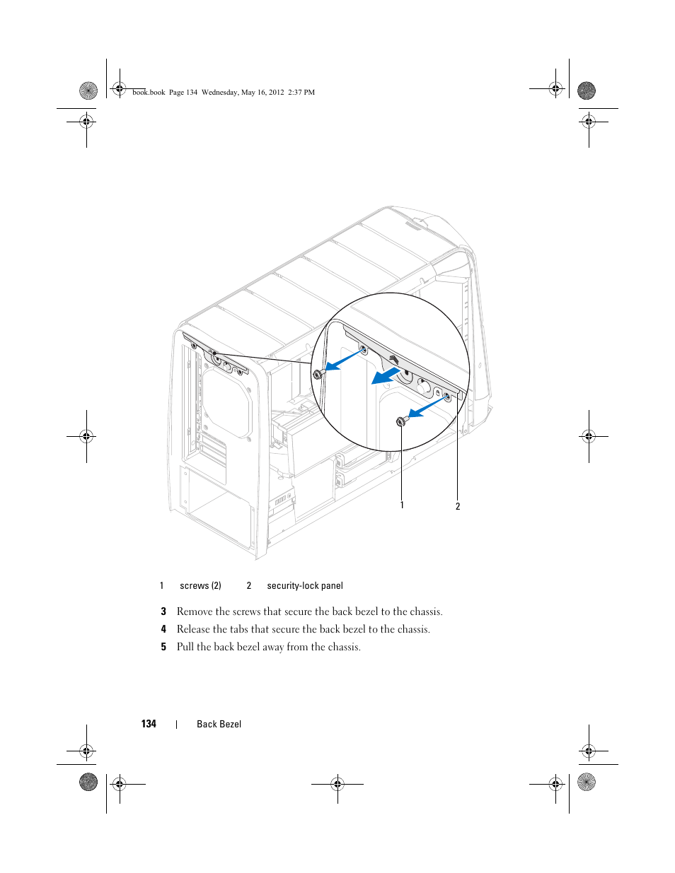Dell Alienware Aurora R4 (Late 2011) User Manual | Page 134 / 162