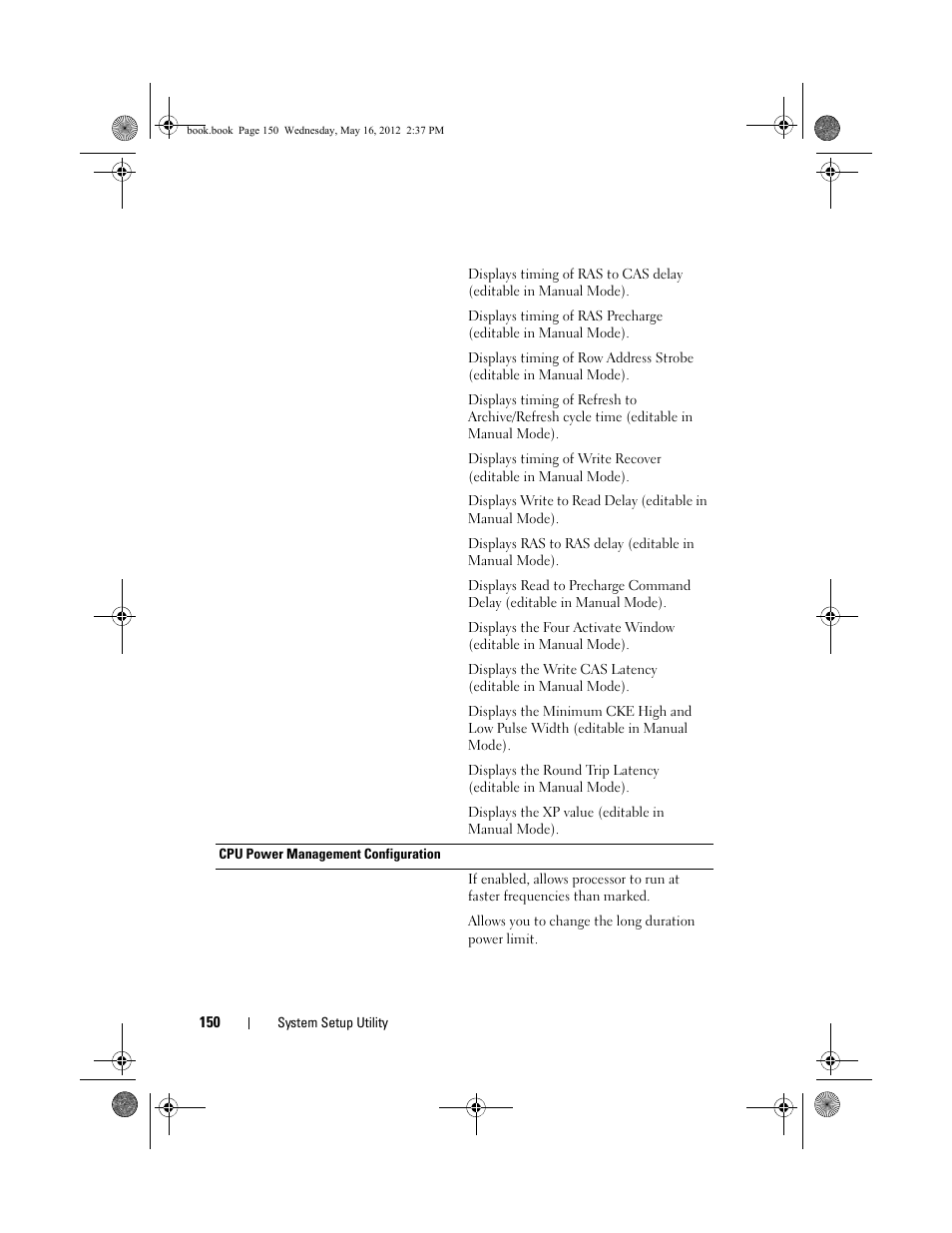 Dell Alienware Aurora R4 (Late 2011) User Manual | Page 150 / 162