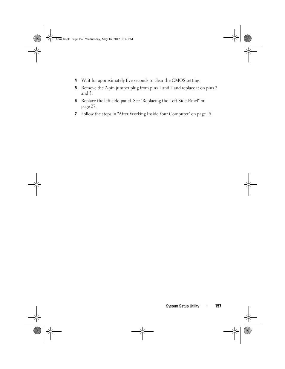 Dell Alienware Aurora R4 (Late 2011) User Manual | Page 157 / 162