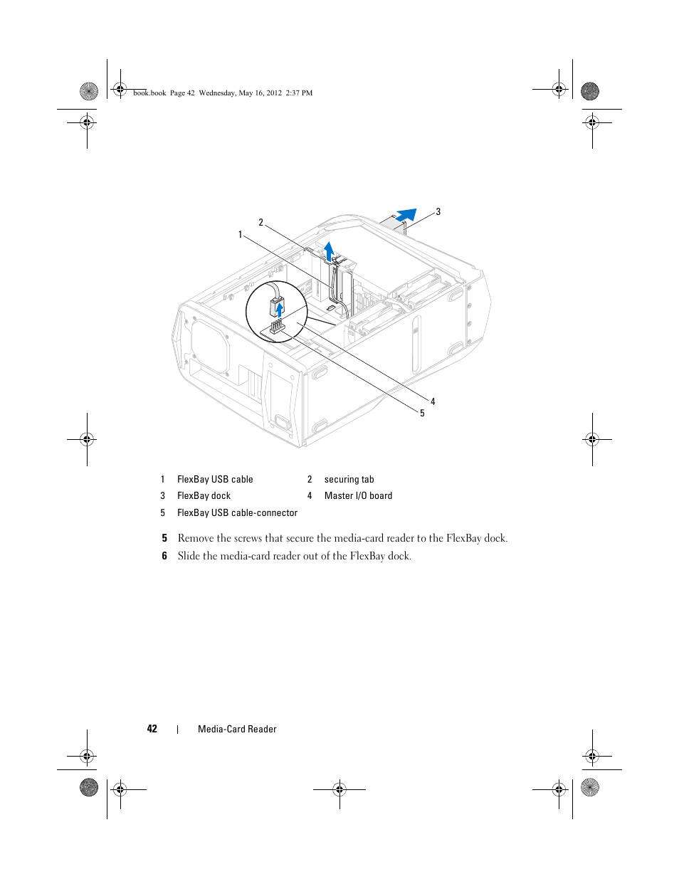 Dell Alienware Aurora R4 (Late 2011) User Manual | Page 42 / 162